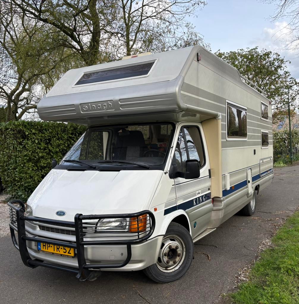 Alkoof 7 persoons camper Elnagh King 670, Caravans en Kamperen, Overige merken, Alkoof, Ringverwarming, Ford