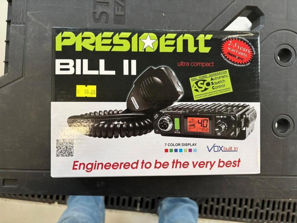 President Bill 2, Telecommunicatie, Zenders en Ontvangers, Ophalen, Nieuw, Zender en Ontvanger