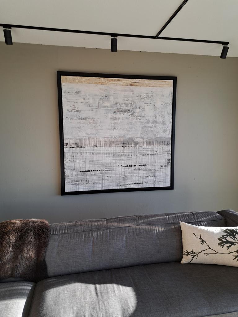 Modern schilderij van Bea Lopez " Nebel", Antiek en Kunst, Ophalen
