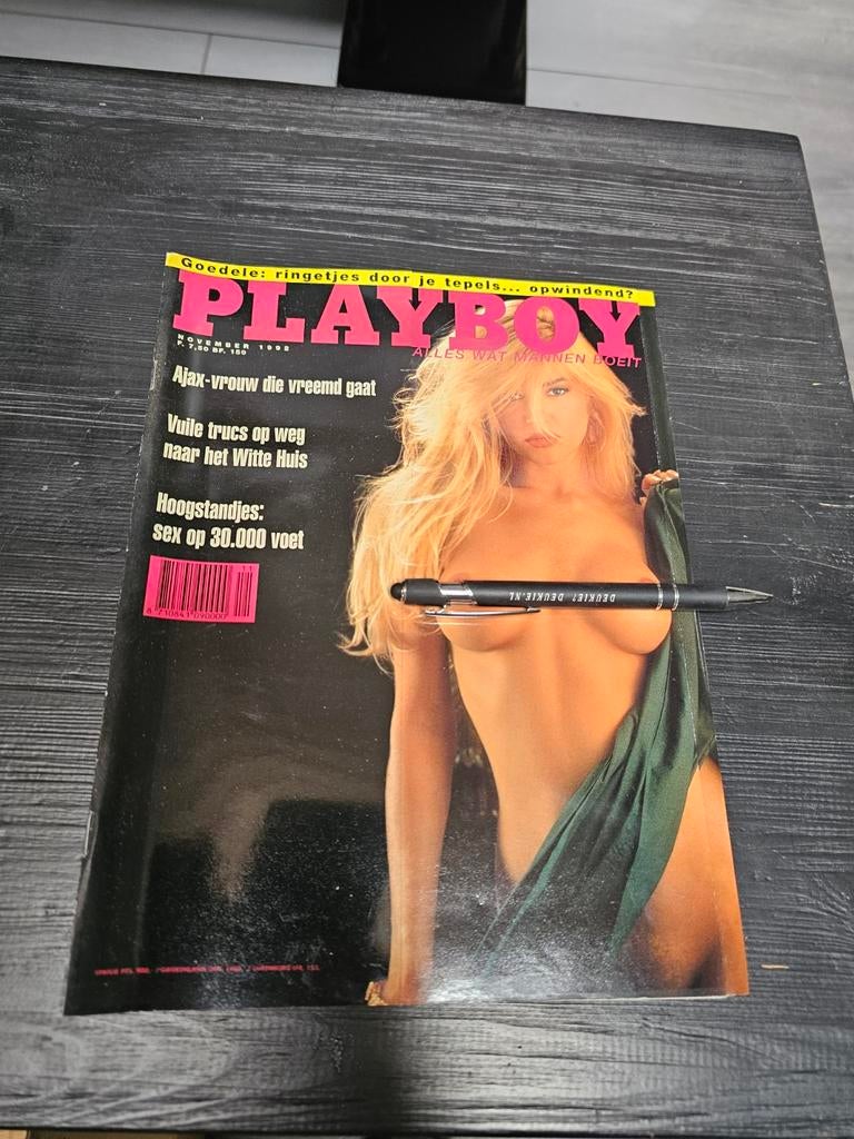 Playboy November 1992 - Klassiek Herenblad, Ophalen of Verzenden, Gelezen, Overige typen