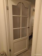 Massief houten binnendeur 201 cm x 73 cm, Doe-het-zelf en Verbouw, Deuren en Horren, Ophalen, Gebruikt, Minder dan 80 cm, Binnendeur