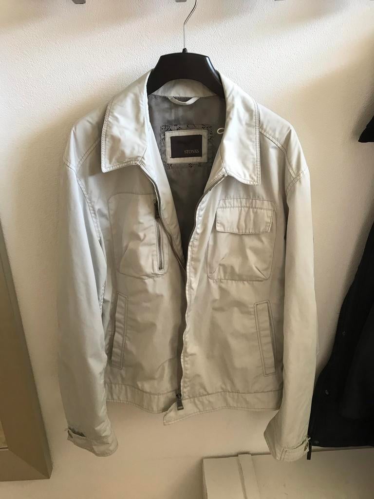 Stones herenjack L/XL (voorjaar) ZGAN, Kleding | Heren, Ophalen of Verzenden, Zo goed als nieuw, Maat 52/54 (L), Grijs