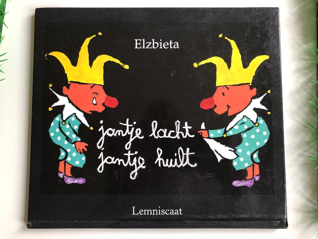 prentenboek: Jantje lacht Jantje huilt, Ophalen of Verzenden, Zo goed als nieuw, Elzbieta, Fictie algemeen