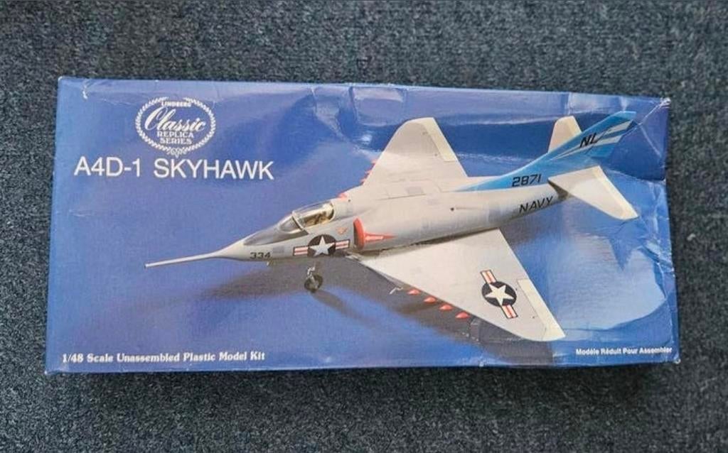 A4D-1 Skyhawk modelbouw vliegtuig 1:48, Ophalen of Verzenden