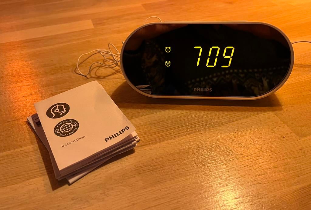 Philips Clock Radio -AJ2000, Ophalen of Verzenden, Zo goed als nieuw