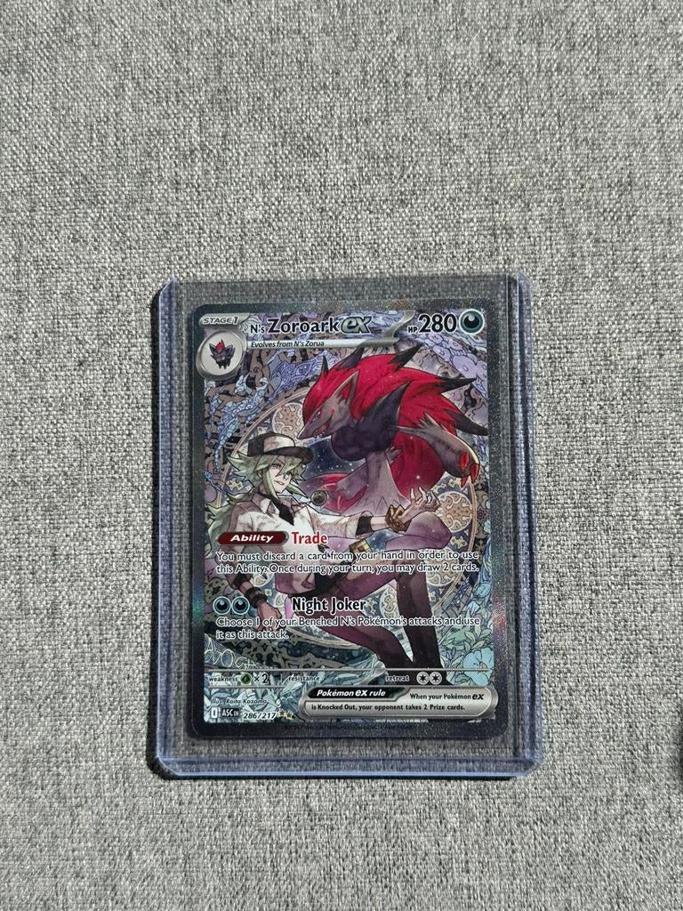 N’s Zoroark ex SIR | Ascended Heroes, Ophalen of Verzenden, Zo goed als nieuw