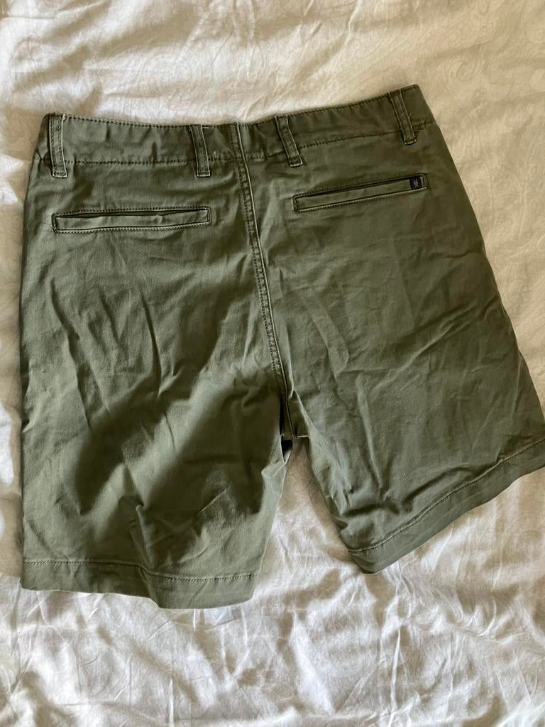 Heren 2x korte broek 1x lange broek, Ophalen of Verzenden, Zo goed als nieuw, Overige maten, Beige