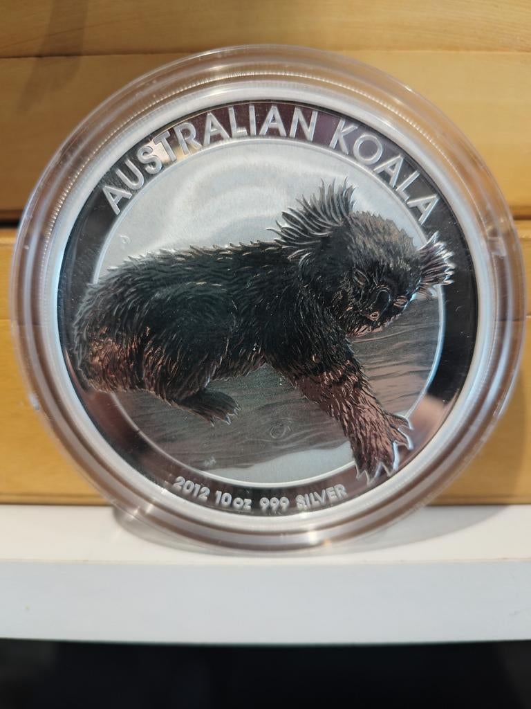 10oz 999 Zilveren Australian Koala munt 2012, Ophalen of Verzenden, Overige landen