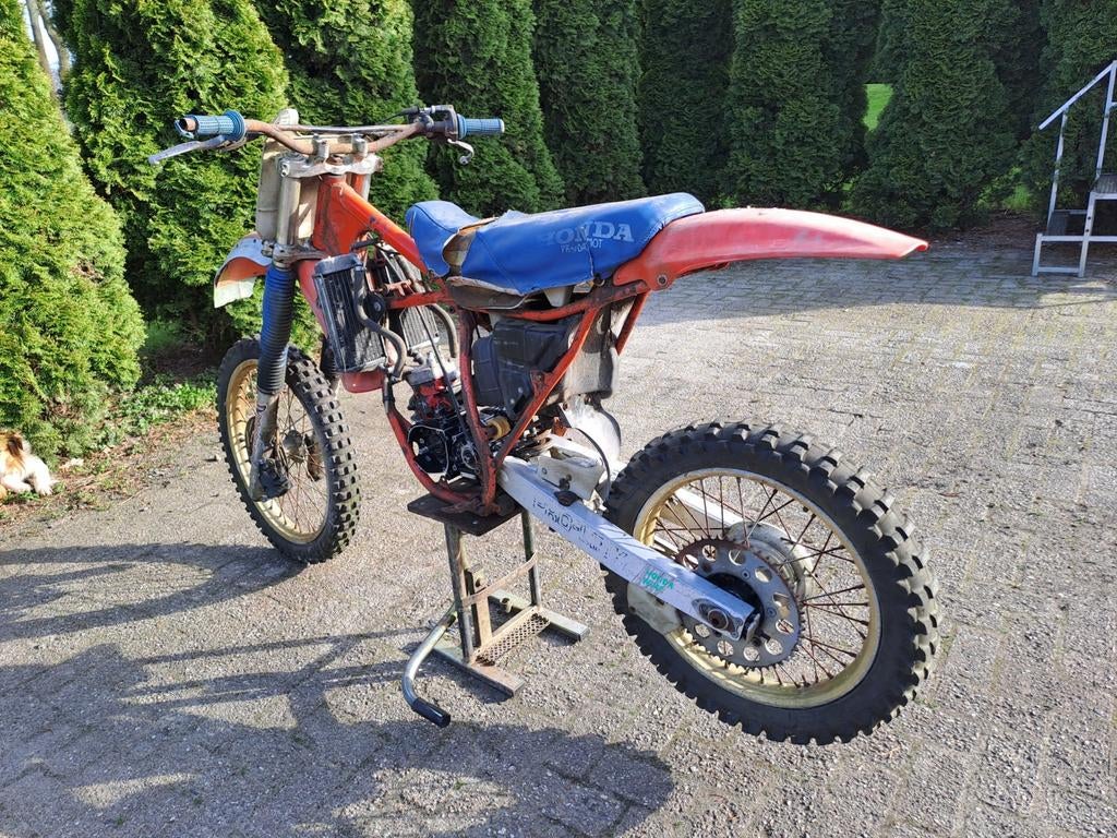 Honda cr 125, 1986. Opknapper of voor onderdelen., Motoren, Ophalen, Gebruikt