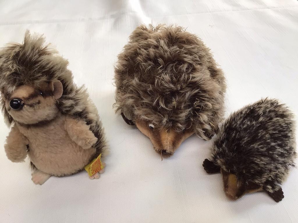 Drie egels van steiff, Verzamelen, Ophalen, Zo goed als nieuw