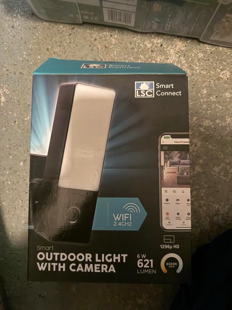 LSC Smart Connect Outdoor Light with Camera, Ophalen, Beweging, Overige typen, Nieuw
