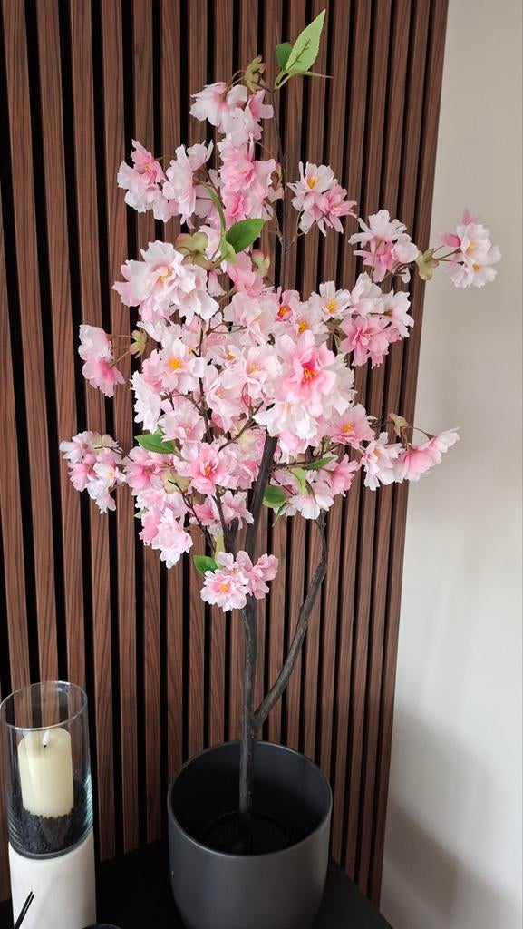 Kunst Bloesem 120cm, Huis en Inrichting, Woonaccessoires | Kunstplanten en Kunstbloemen, Ophalen