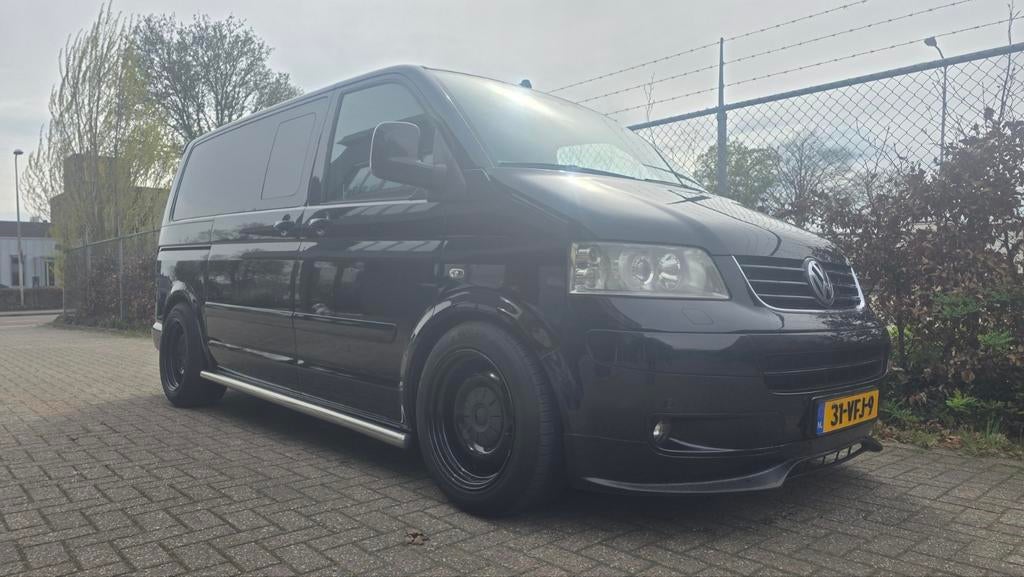 Volkswagen Transporter T5 Multivan 2 zits, Stof, Volkswagen, 7 stoelen, Zwart