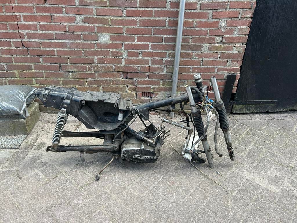 Zundapp frame 517-38 met 5bak overgangsmodel, Ophalen, Gebruikt, Frame