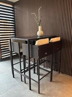 Mooi tuinbarset donkerbruin, Ophalen, Zo goed als nieuw