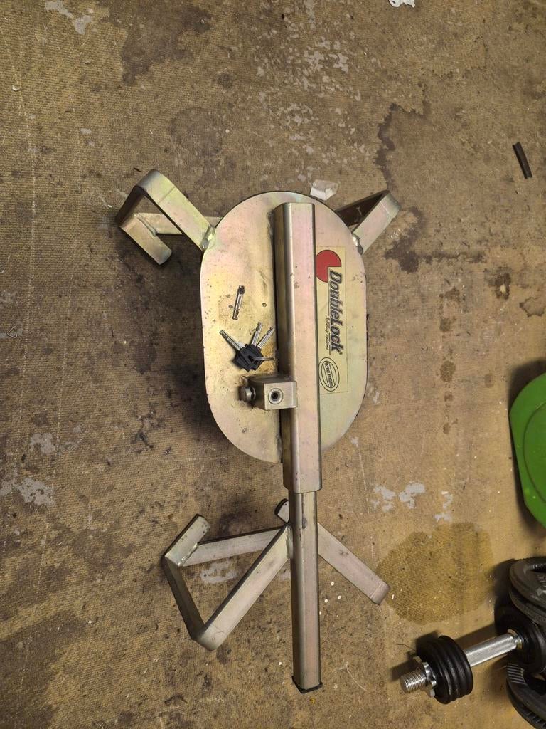 Wielslot aanhanger DoubleLock, Ophalen, Gebruikt