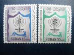 Postzegels insecten Sudan 1962 / malaria - cw. € 1,10 (*)., Ophalen of Verzenden, Dier of Natuur