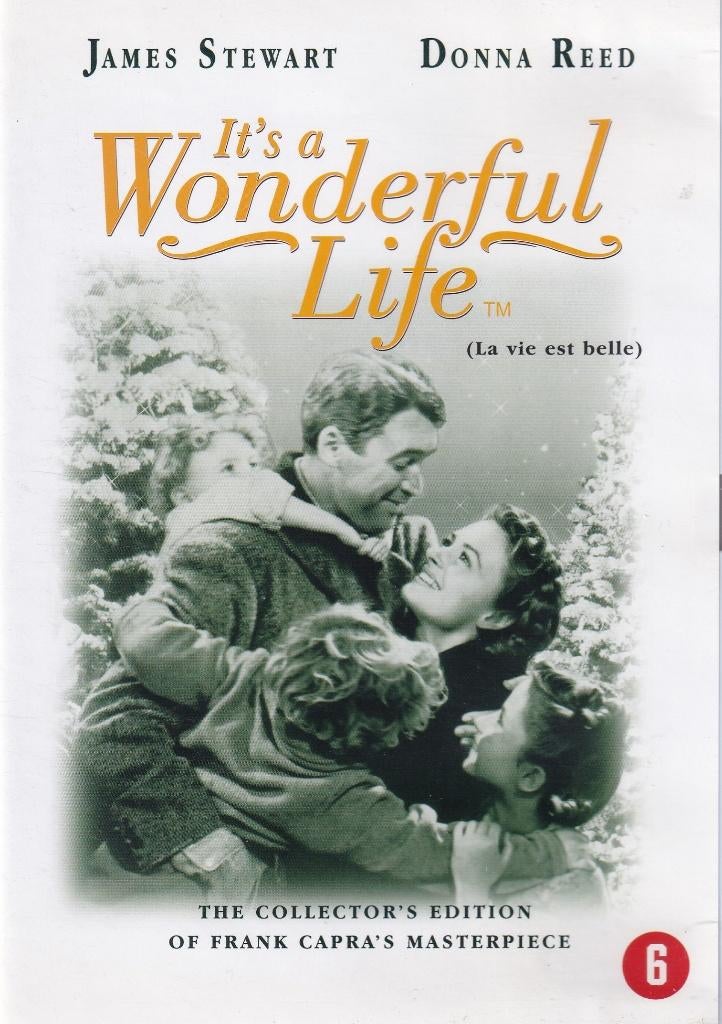 Te koop dvd its a wonderful life (james stewart) Nieuw, Alle leeftijden, Ophalen of Verzenden, 1940 tot 1960, Actie en Avontuur