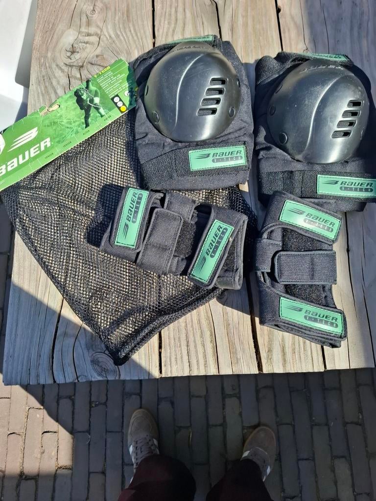 Bauer V-Tech In-line Skating Beschermset Senior L, Sport en Fitness, Schaatsen, Ophalen of Verzenden, Zo goed als nieuw, Overige typen