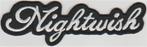 Nightwish stoffen opstrijk patch embleem #2, Ophalen of Verzenden, Nieuw, Kleding