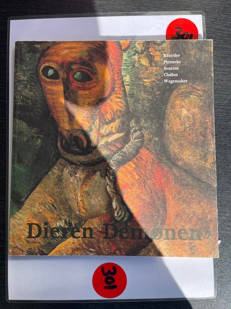 Dieren en Demonen - Kunstboek Kruyder, Permeke, Soutine, Ophalen of Verzenden, Zo goed als nieuw, Overige onderwerpen