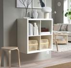 IKEA KALLAX vakkenkast wit – 77 x 77 cm, Huis en Inrichting, Kasten | Stellingkasten, Ophalen, Gebruikt