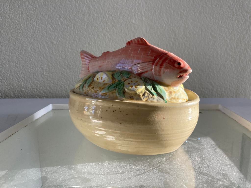 Vispate terrine uit Frankrijk, Ophalen of Verzenden