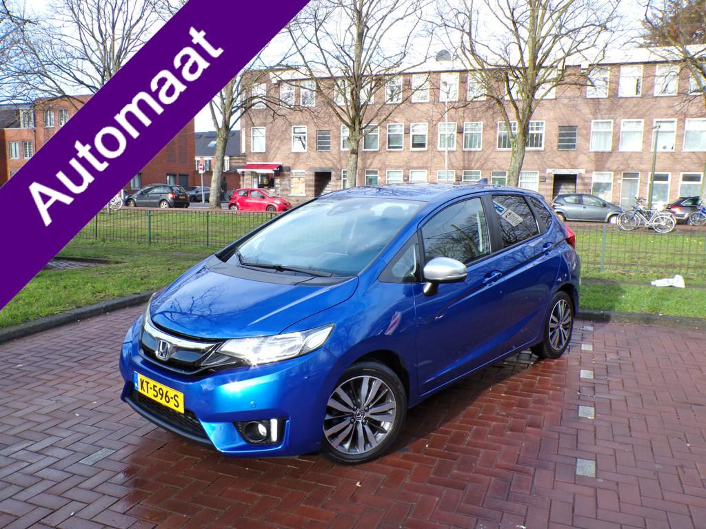 Honda Jazz 1.3 i-VTEC Elegance AUTOMAAT DEALER ONDERHOUDEN,,, Auto's, Honda, 450 kg, Gebruikt, Euro 6, 4 cilinders