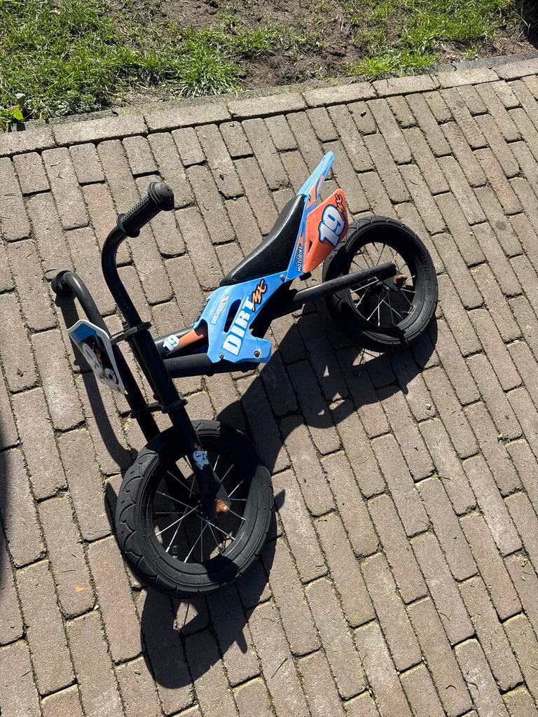 Loopfiets Dirt MX (tm 5 jaar), Ophalen, Gebruikt, Loopfiets