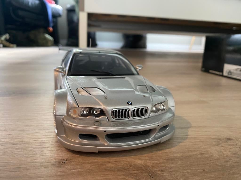 BMW M3 GTR Minichamps 1:18, Hobby en Vrije tijd, Modelauto's | 1:18, Ophalen of Verzenden, Zo goed als nieuw, MiniChamps