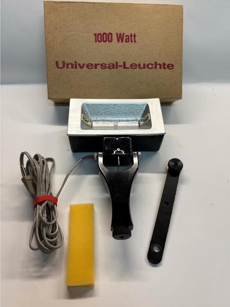 Vintage CIMA 1000 Watt Universele Fotolamp, Audio, Tv en Foto, Fotografie | Fotostudio en Toebehoren, Ophalen