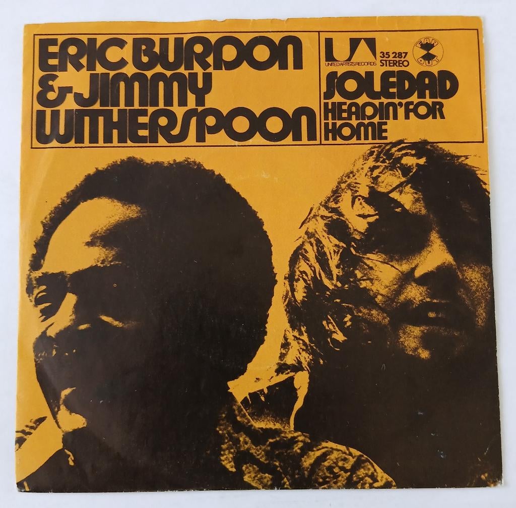 Eric Burdon & Jimmy Witherspoon - Soledad, Cd's en Dvd's, Ophalen of Verzenden, Gebruikt, Pop, Single