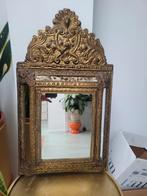 Antiek spiegel kastje, messing, Ophalen, Rechthoekig, Minder dan 50 cm