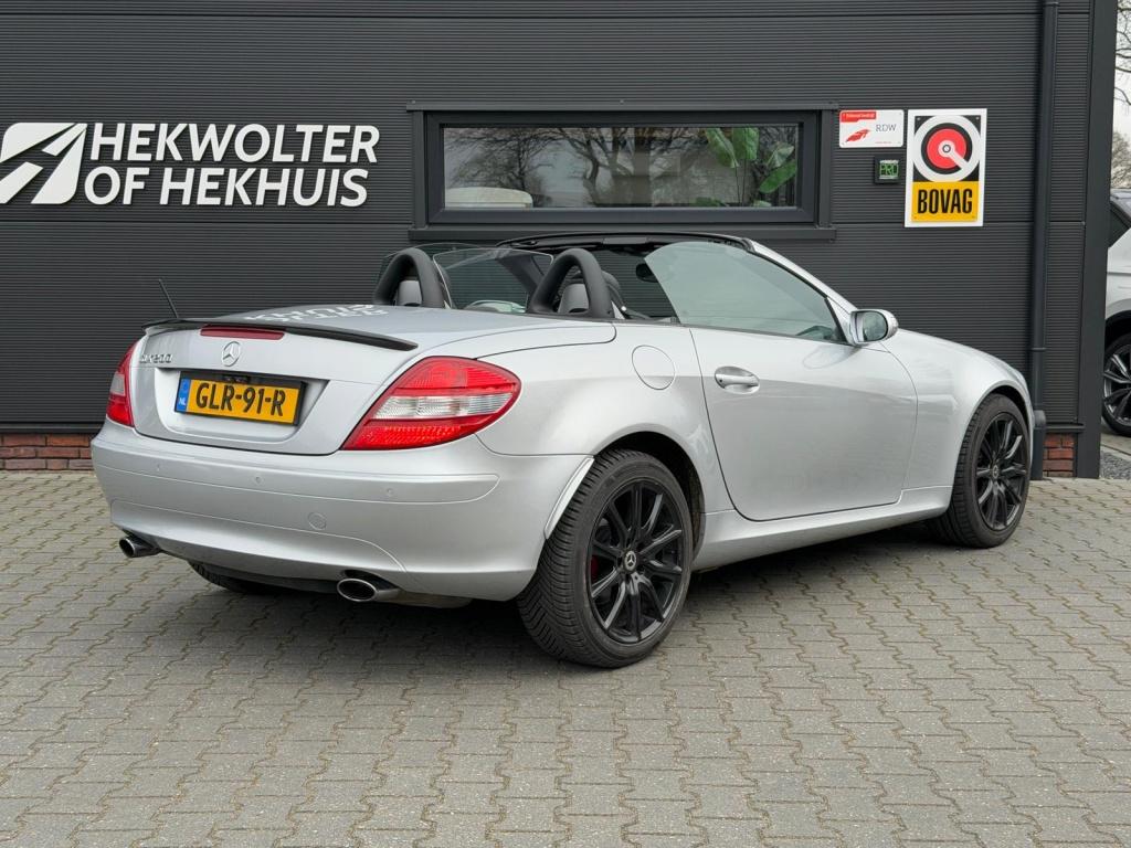 Mercedes-Benz SLK 200 K. | Cruise | Leder | Nek/Stoel verwar, Gebruikt, 4 cilinders, 163 pk, Bedrijf