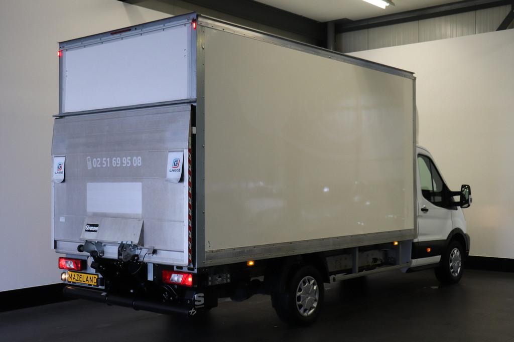 Ford Transit 2.0 TDCI L4 130PK bakwagen EURO 6 - Airco - Cru, Voorwielaandrijving, Stof, Wit, 11 km/l