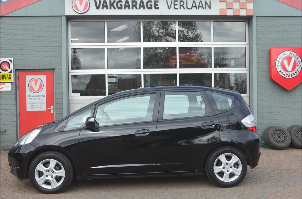 Honda Jazz 1.4 Style Mode 12 MND GAR. clima, lm-velg, Auto's, Honda, Voorwielaandrijving, Gebruikt, 4 cilinders, Zwart