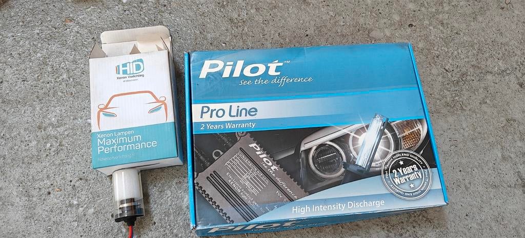 Pilot HID H7 xenon pilot set met extra 2x lampen, Ophalen