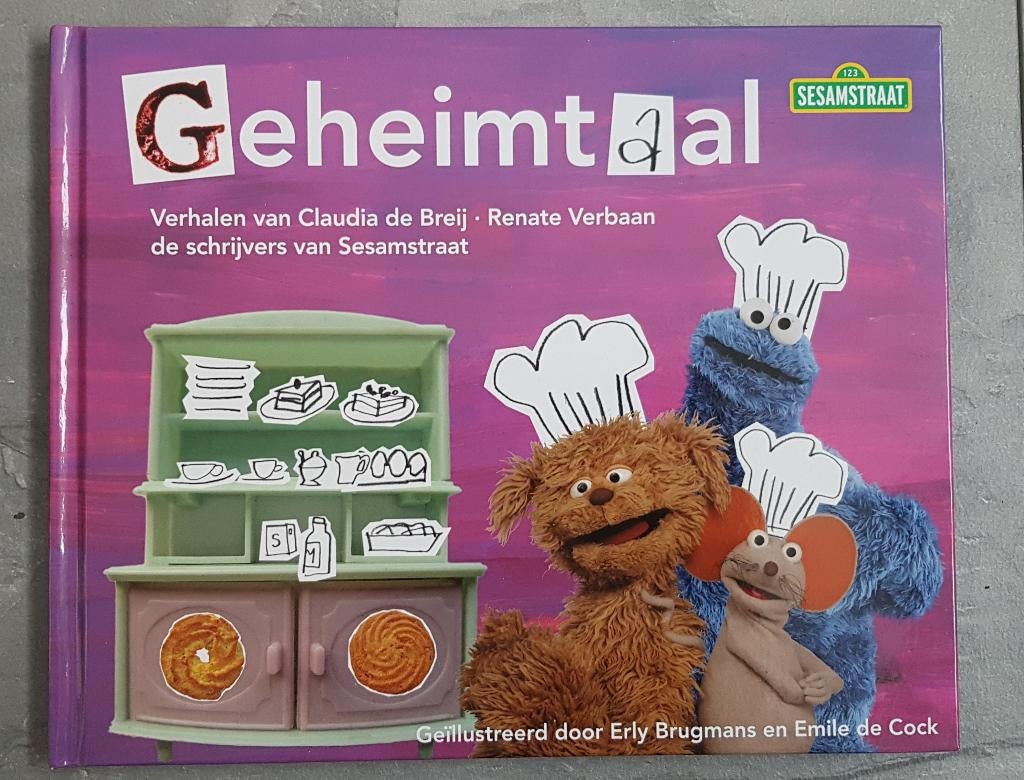 Boek: Geheimtaal - Sesamstraat, Ophalen of Verzenden, Nieuw, Claudia de Breij en Renate Verbaan, Fictie algemeen