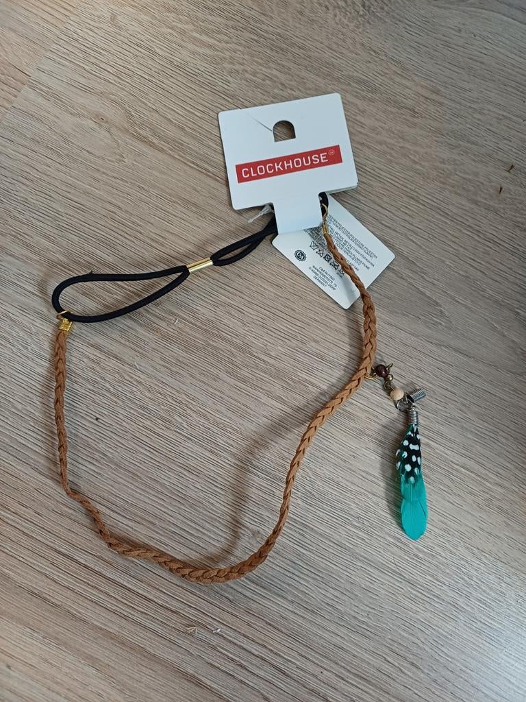 Clockhouse haarband met veer - Nieuw met kaartje, Ophalen of Verzenden, Nieuw