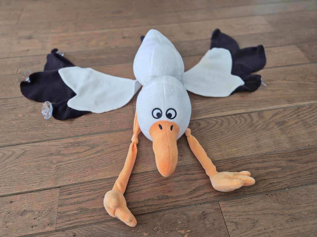 Raam ooievaar - Geboorte aankondiging, Kinderen en Baby's, Ophalen, Gebruikt, Geboortebord