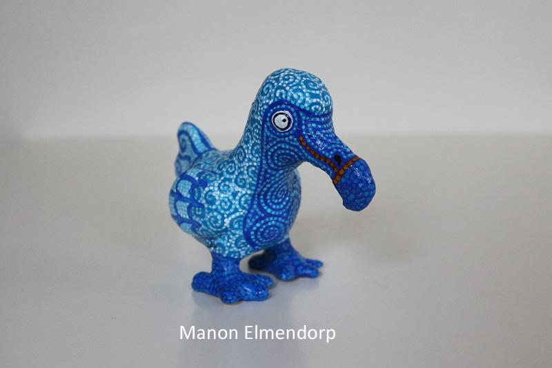 100% Handgemaakt Beeldje Dodo / Vogel Kunst Nieuw, Antiek en Kunst, Kunst | Beelden en Houtsnijwerken, Ophalen of Verzenden