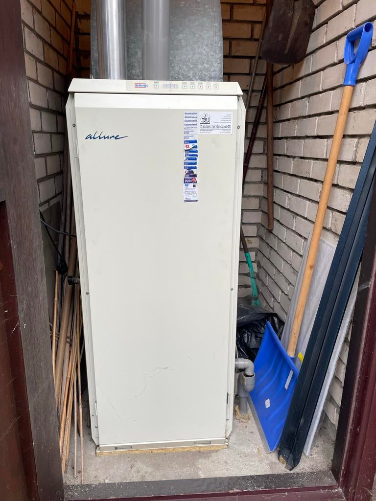 Brink Allure B25HR heteluchtverwarming, Doe-het-zelf en Verbouw, Verwarming en Radiatoren, Ophalen, Gebruikt, Hoog rendement (Hr)