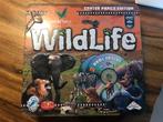 Wild Life,blikken doos,Center Parks met cd, Hobby en Vrije tijd, Gezelschapsspellen | Bordspellen, Ophalen of Verzenden, Zo goed als nieuw