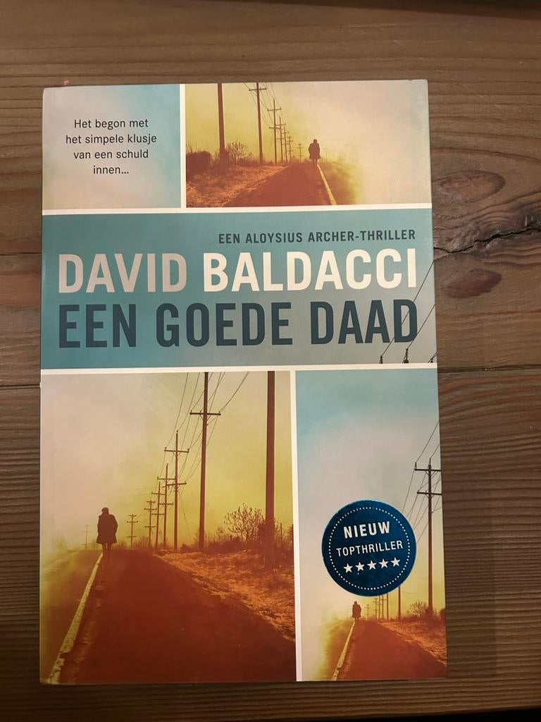 David Baldacci - Een Goede Daad (Aloysius Archer-thriller), Ophalen of Verzenden, Zo goed als nieuw, Amerika