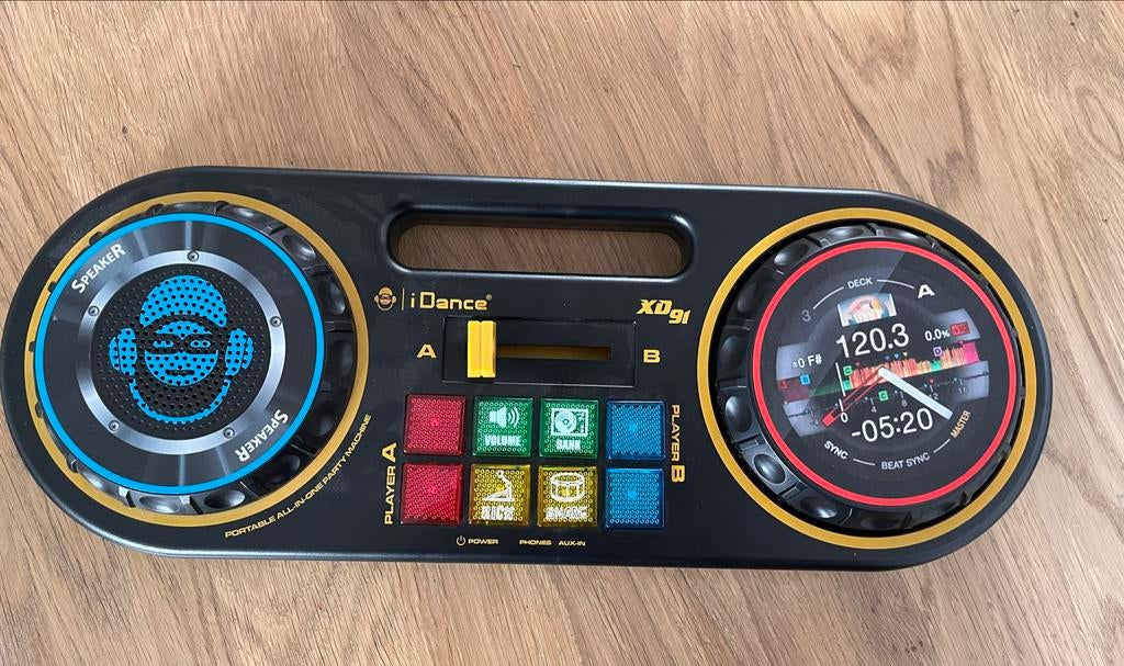 iDance XD91 DJ Station - Draagbare DJ Set voor Kinderen, Ophalen of Verzenden, Gebruikt, Dj-set, Overige merken