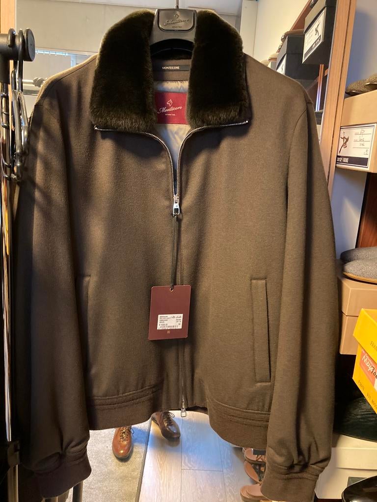Montecore bruin jack 56, Ophalen of Verzenden, Nieuw, Maat 56/58 (XL), Bruin