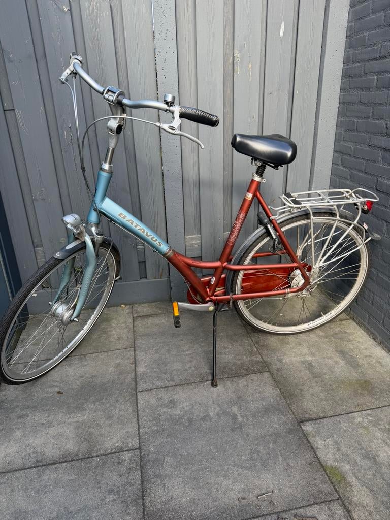 Batavus damesfiets 28 inch, Fietsen en Brommers, Fietsen | Dames | Damesfietsen, Versnellingen, Batavus, Zo goed als nieuw, 56 cm of meer