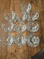 10 Nieuwe IJs- en Fruitcoupes van Glas, Ophalen of Verzenden, Nieuw, Glas, Glas of Glazen