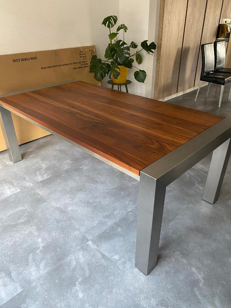Tafel onderstel rvs, Ophalen, Rechthoekig, 200 cm of meer, 50 tot 100 cm