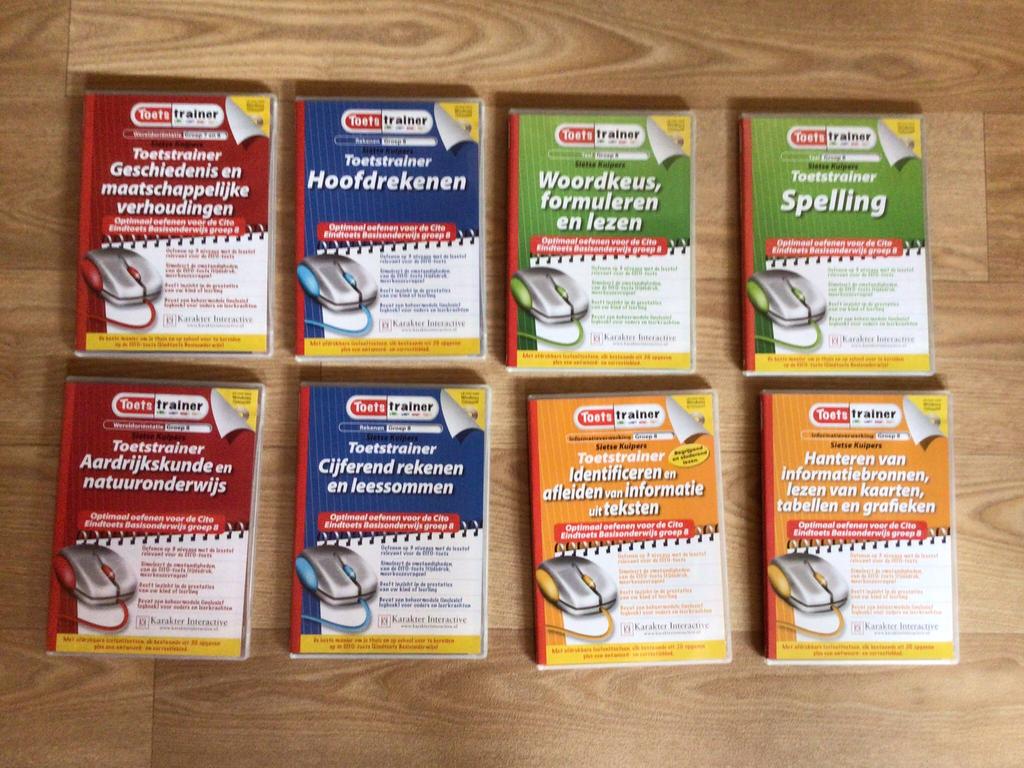 8 toetstrainer voor groep 8, Ophalen of Verzenden, Zo goed als nieuw, Windows